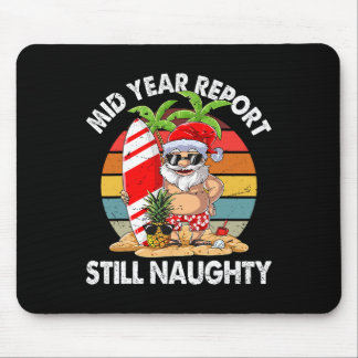 Tapis De Souris Noël en juillet Rapport semestriel Toujours méchan