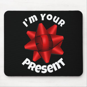 Tapis De Souris Noël Je suis ton présent