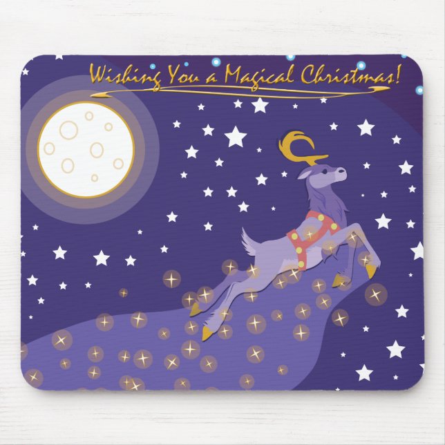 Tapis De Souris Noël magique (Devant)