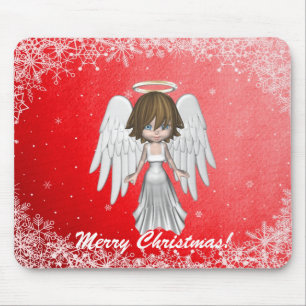 Tapis De Souris Noël Mousepad d'ange