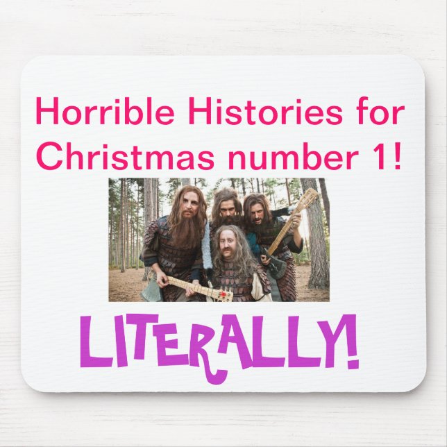 Tapis De Souris Noël numéro un de HH ! (Devant)