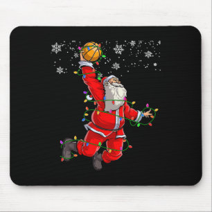 Tapis De Souris Noël Santa Claus Volleyball Pyjama Xmas Mens