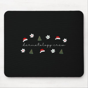 Tapis De Souris Noël Santa Hat Dermatologie de l'équipage Daisy F