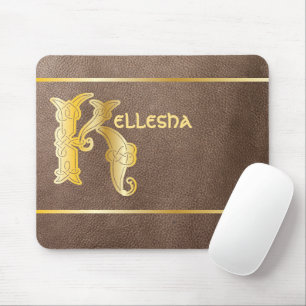 Tapis De Souris Noeud celtique du 16e siècle Capitale décorative K