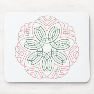 Tapis De Souris Noeud de sept fleurs