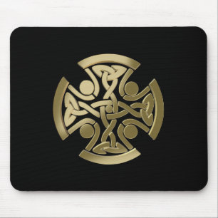 Tapis De Souris noeud d'or celtique
