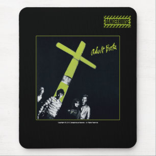 Tapis De Souris NOIR adulte de Dangerhouse de livres de Mousepad X