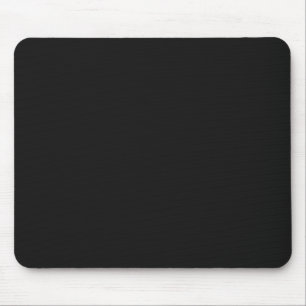 Tapis De Souris Noir classique personnalisable