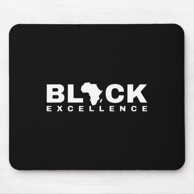 Tapis De Souris Noir Histoire Mois Sensibilisation Afro-Américain  (Devant)