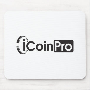 Tapis De Souris Noir iCoinProLogo