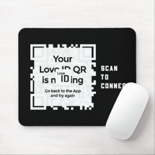 Tapis de souris - NOIR - QR - Collection PURE