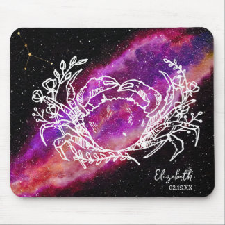 Tapis De Souris Nom de constellation du Cancer de la galaxie Signe