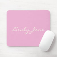 Nom de script manuscrit rose mignonne fille person