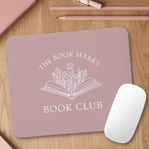 Tapis De Souris Nom du club de lecture Cadeau personnalisé pour le