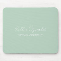Nom du monogramme Assistant virtuel Lumière blanch