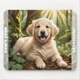 Tapis De Souris Nom personnalisé de l'outil Chien Chien Chien Chie