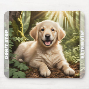 Tapis De Souris Nom personnalisé de l'outil Chien Chien Chien Chie
