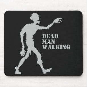 Tapis De Souris Nom personnalisé et couleur Zombie mousepad