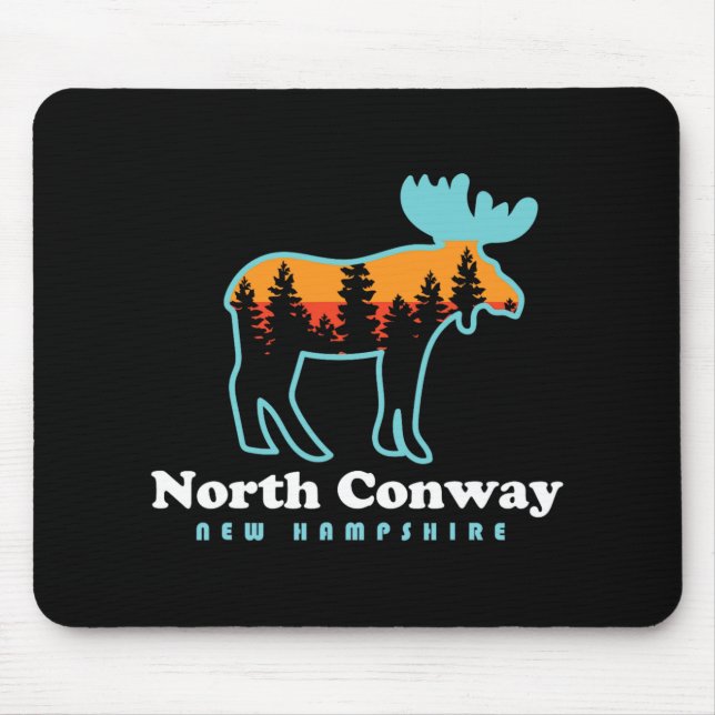 Tapis De Souris North Conway New Hampshire Moose Mountains  (Devant)