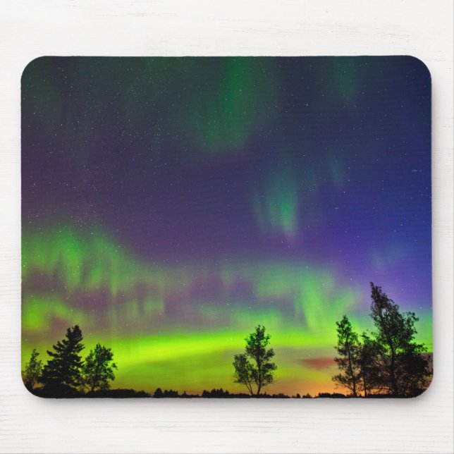 Tapis De Souris Northern Lights | Manitoba Canada (Devant)