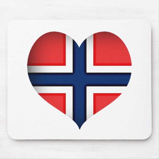 Tapis De Souris Norway Flag (Devant)