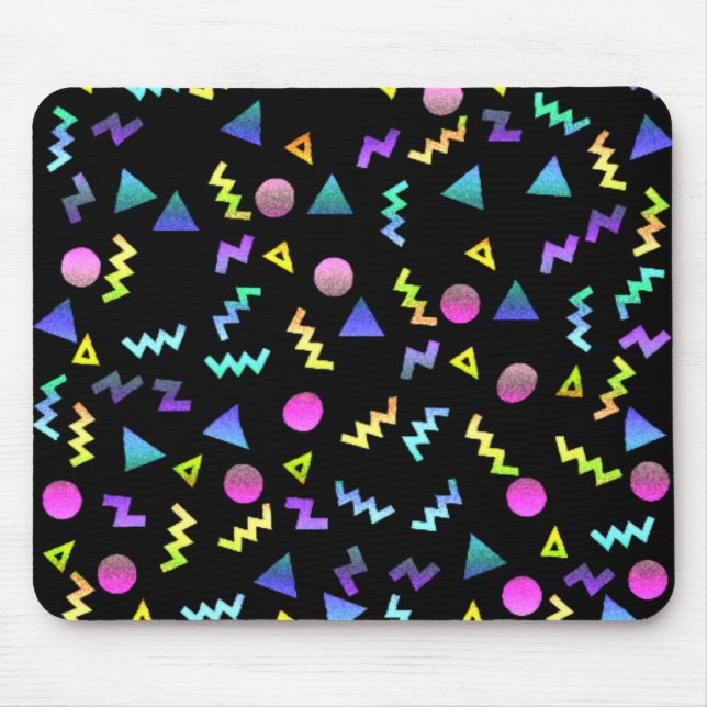 Tapis De Souris Nostalgic 80s 90s arcade / movie theatre / bowling (Devant)