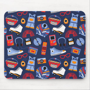 Tapis De Souris Nostalgie amusante des années 90 – Technologie et