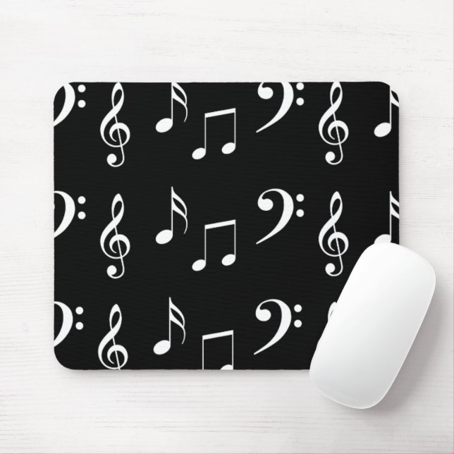 Tapis De Souris Notes musicales (Avec souris)