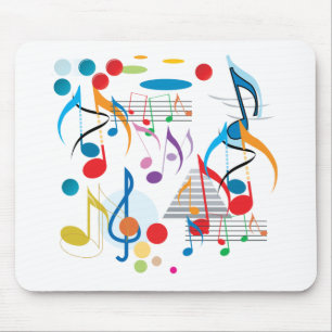 Tapis De Souris Notes musicales