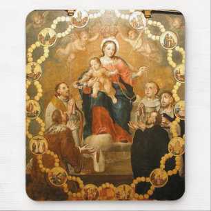 TAPIS DE SOURIS NOTRE DAME DU ROSARY