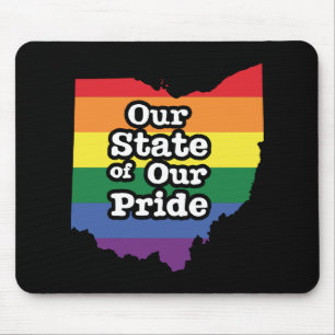 Tapis De Souris Notre État de notre fierté  Ohio