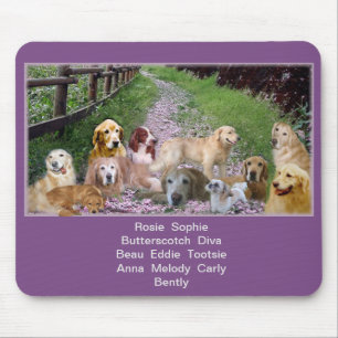 Tapis De Souris Notre famille des chiots