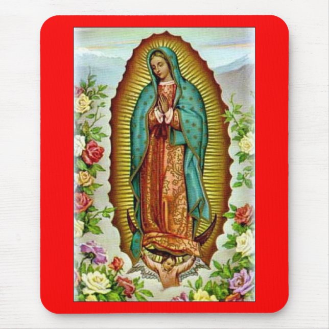 Tapis De Souris Notre Madame de Guadalupe Mousepad (Devant)