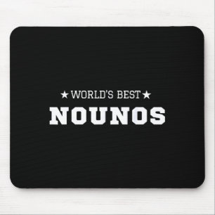 Tapis De Souris Nounos du monde _ Cadeau de parrain chypriote grec