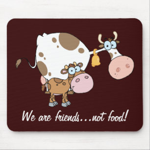 Tapis De Souris Nourriture Mousepad d'amis pas