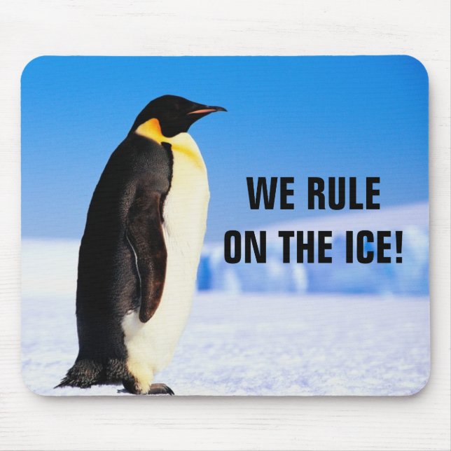 TAPIS DE SOURIS NOUS ORDONNONS SUR LA GLACE ! (Devant)