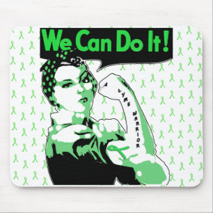 Tapis de souris "Nous pouvons le faire" de sensibi