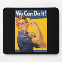 Nous pouvons le faire ! Femme vintage d'affiche de