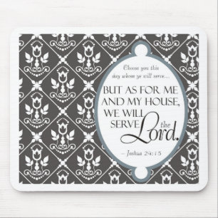Tapis De Souris Nous servirons le seigneur