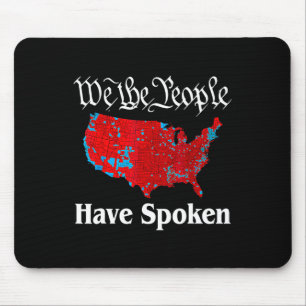 Tapis De Souris Nous Sommes Des Gens Qui Ont Parlé Du Président Tr