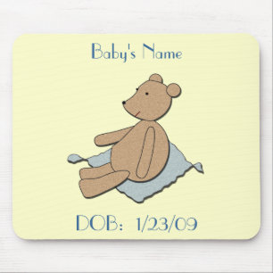 Tapis De Souris Nouveau bébé Mousepad