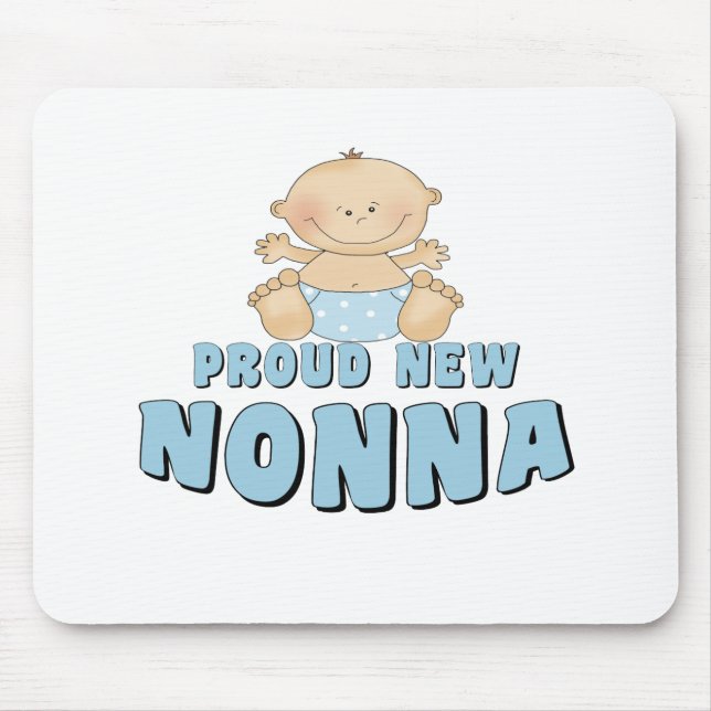Tapis De Souris NOUVEAU T-shirt FIER de Nonna (Devant)