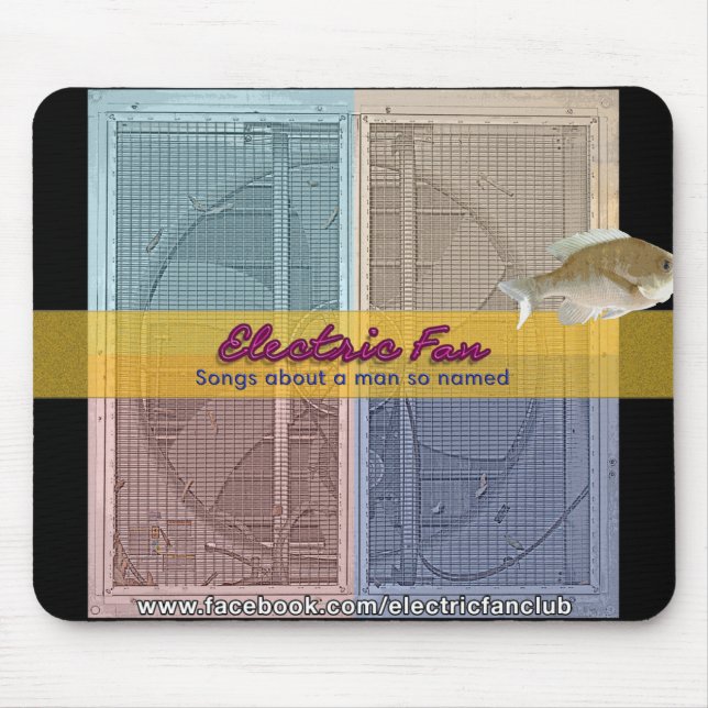 Tapis De Souris NOUVEAU ! Ventilateur électrique Mousepad avec des (Devant)