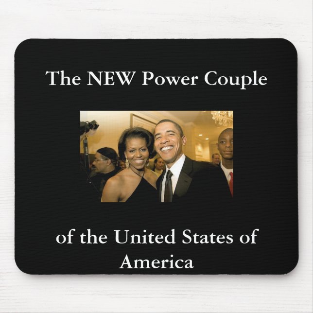 Tapis De Souris NOUVEAUX couples de puissance des Etats-Unis (Devant)