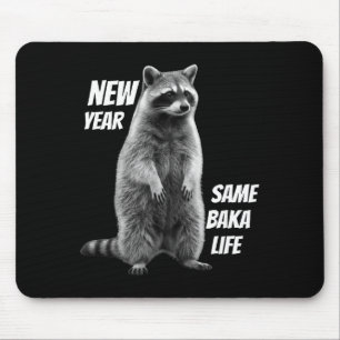 Tapis De Souris Nouvelle Année Même Vie de Baka Blague de Raton La