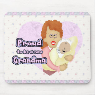 Tapis De Souris Nouvelle grand-maman