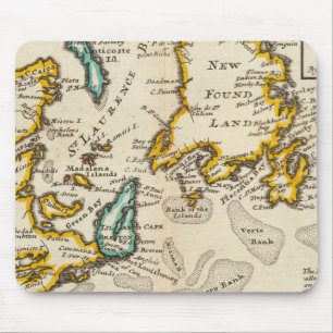 Tapis De Souris Nouvelle terre découverte, baie St-Laurence, Acad