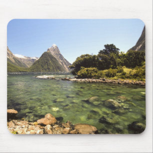 Tapis De Souris Nouvelle-Zélande, Miter Peak et Bowen River entra