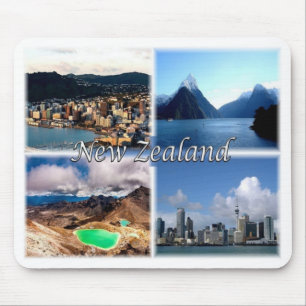 Tapis De Souris Nouvelle-Zélande - Wellington -