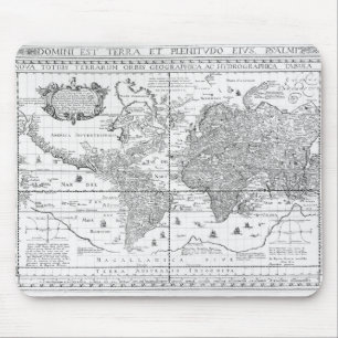 Tapis De Souris Nova Totius Terrarum Orbis